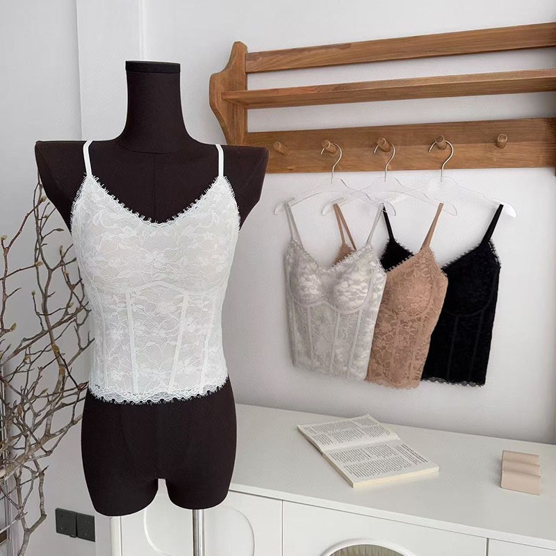 Бюстгальтер с цветочным принтом, красивой спиной, V-образным вырезом, легкий, кросс-бордерный