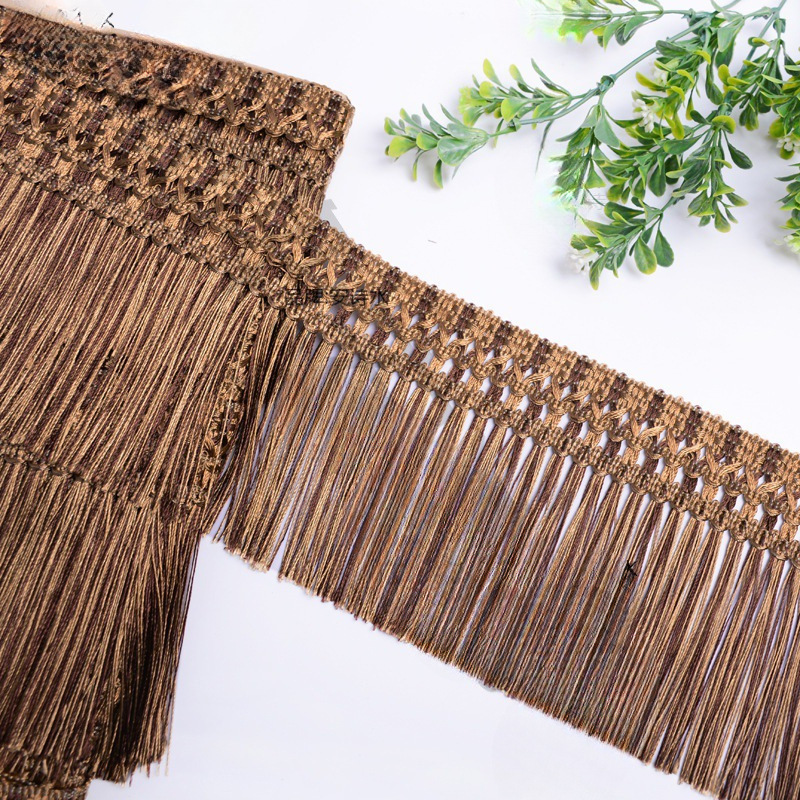 Curtain Tassel Lace Centimeter Straight Dragon Whisker Edge Curtain Table Edge Decorative Lace Tassel Accessories Wholesale