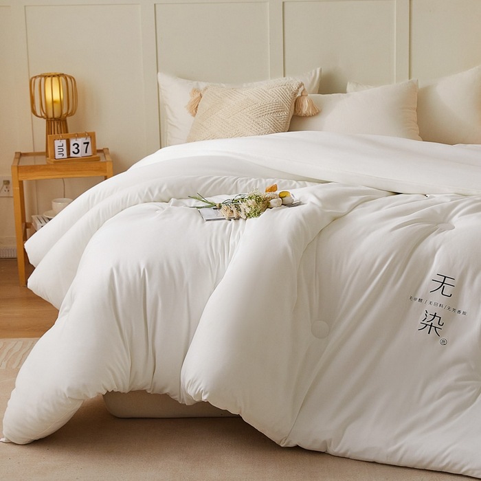 Super Soft, Dye-Free Soybean Quilt, Double Quilt, Student Quilt, Spring and Autumn Quilt, Winter Quilt, Cotton Quilt, Quilt Core, Gift Quilt, Machine Washable