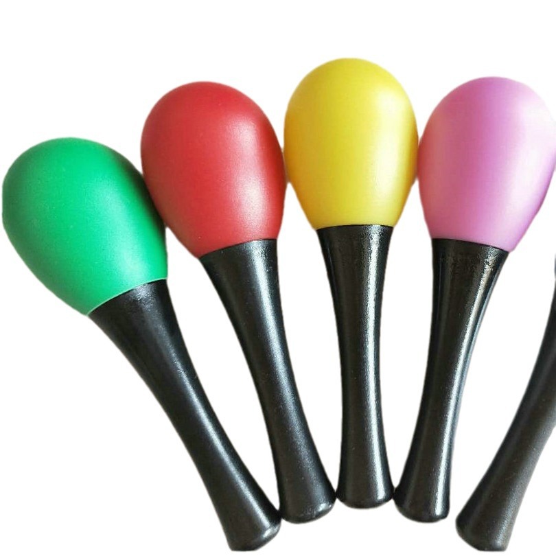 Plastic Egg Sand Hammer Orff Percussion Early Education Music Sand Ball Rattle