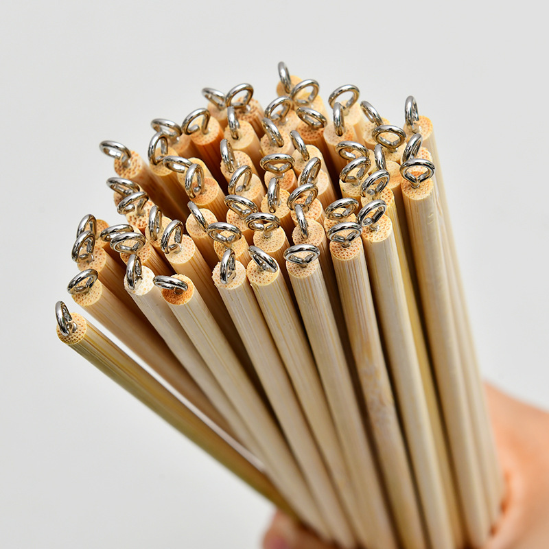 Intangible Cultural Heritage Shadow Play Handmade DIY Operating Rod Material Accessories Props Support Rod Joystick Production for Toddlers and Kidsren