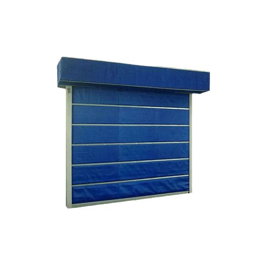 Guangzhou Customized Fireproof Rolling Shutter Door Shop Shopping Mall Garage Fire Inorganic Cloth Safety Commercial Electric High Temperature Sensor
