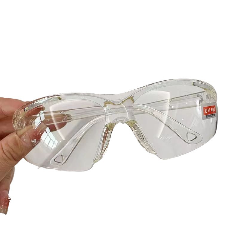 Goggles Labor Protection Anti-splash Polishing Cycling Anti-wind Sand Men's and Women's Anti-dust Droplet Anti-impact Protective Glasses