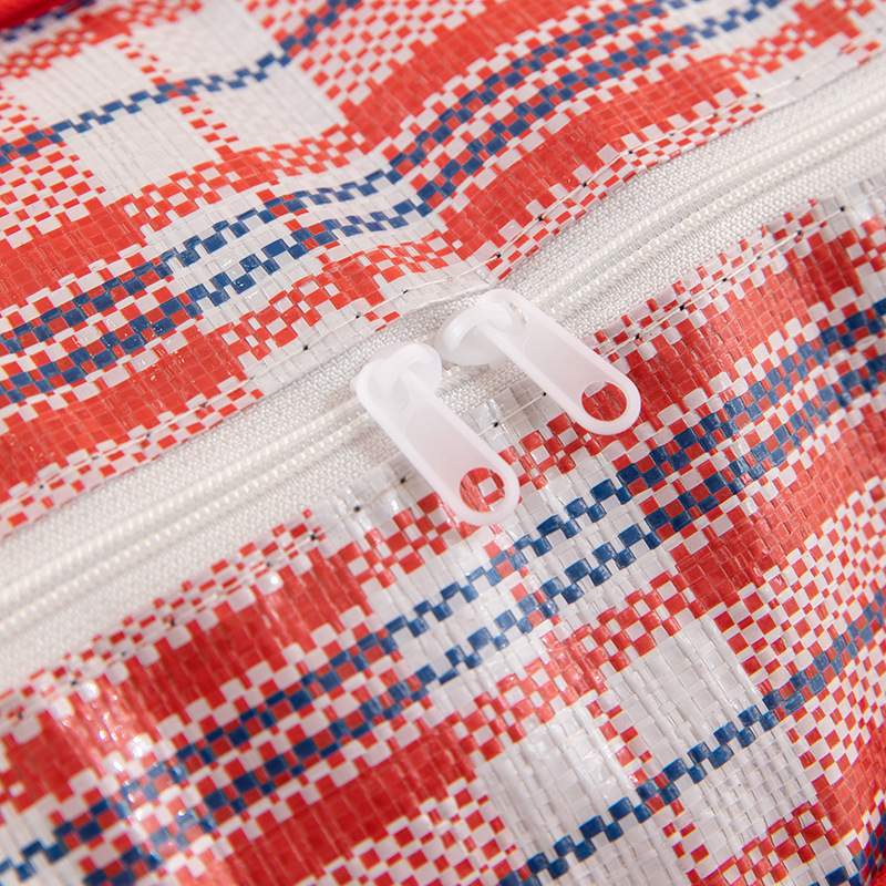 Thickened Water-repellent Woven Bag Clothes Quilt Dustproof Storage Bag New Large Capacity Moisture-proof Packaging Moving Bag