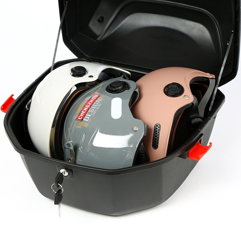 Universal Electric Vehicle Trunk for Electric Bikes and Motorcycles, Large Capacity Rear Trunk, New National Standard No. 2 Rear Trunk