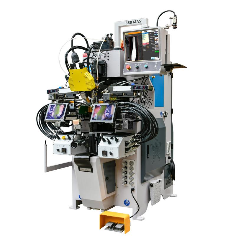 Source Factory Mid-Upper Machine Visual Trajectory Setting Four-Axis Servo Memory Computer-Controlled Automatic Shoe Gluing Machine