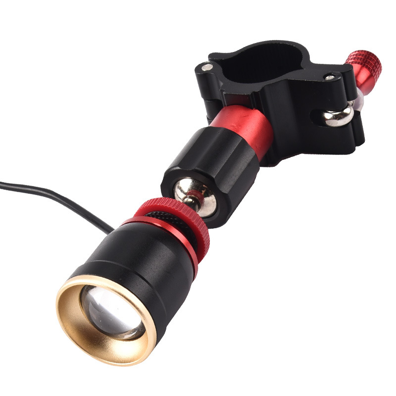 2023 new fishing lamp night fishing special variable yellow blue lamp whole body magnesium aluminum alloy strong light night fishing lamp head