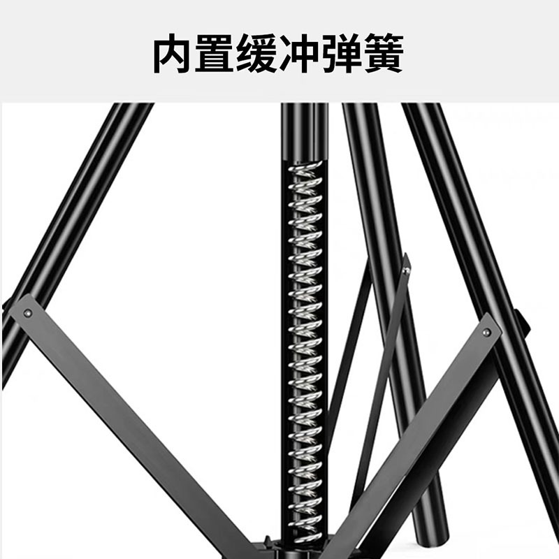 Photography lamp holder 2.8 m 2.6 m film and television flash bracket spring tripod studio camera tripod