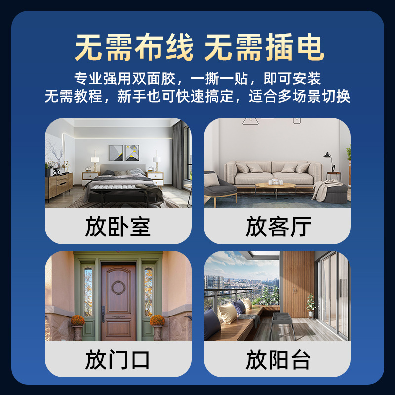 Wireless WIFI Home Camera Pet Surveillance 4G HD Night Vision Surveillance Camera