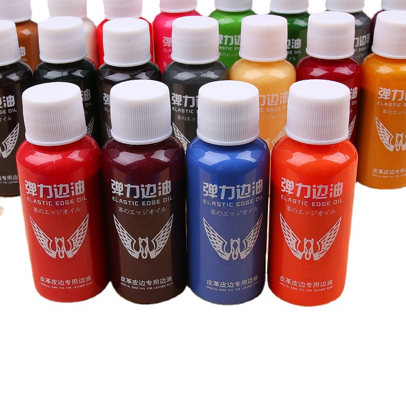 Leather Edge Oil Leather Goods Leather Edge Oil Stretch Handmade Multicolor Repair Strap Handle Repair Matte 33 Color