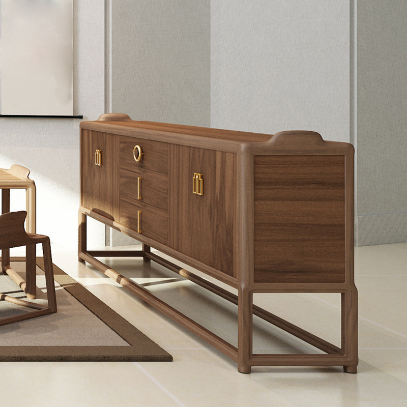 New Chinese Style Solid Wood Tea Table and Chair Combination Modern Zen Tea Room Kung Fu Tea Table Leisure Tea Art Table Tea House Furniture