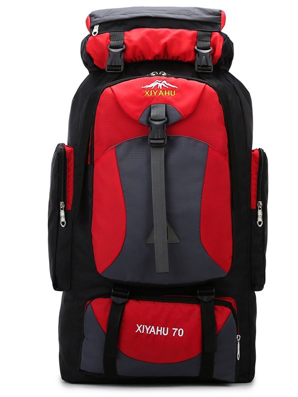 Cross-border New 70L Outdoor Mountaineering Bag Men's and Women's Sports Backpack Large Capacity Leisure Hiking Backpack