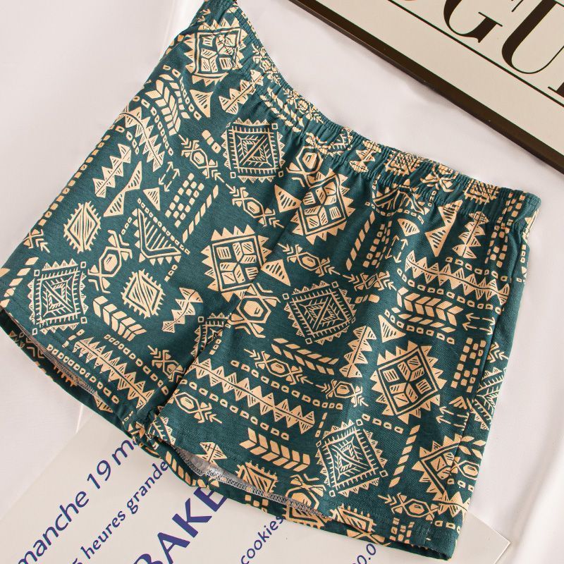 Men's Underwear Arrow Pants Retro Fashionable Loose plus size Breathable Home Pajamas One-Pants Multi-Wear Boxers