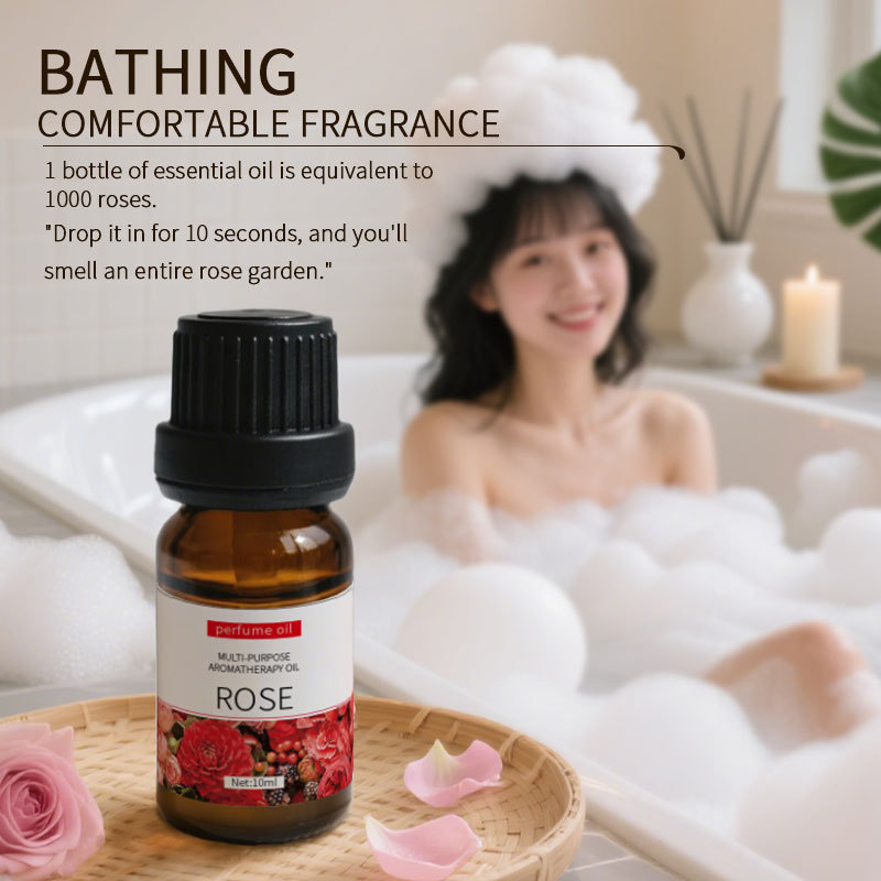 Cross-Border Water-Soluble Aromatherapy Essential Oil 12 Pieces Commonly Used Aromatherapy DIY Essential Model Manufacturer Wholesale 10ml *12