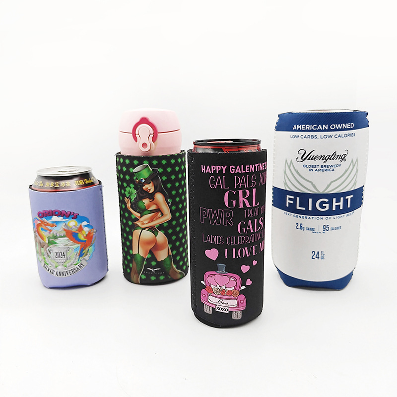 Diving Material Thermos Cup 330ml Coke Beer Sticky Bottom Cup Cover Diving Material Thermal Insulation Anti-fall Cup Cover