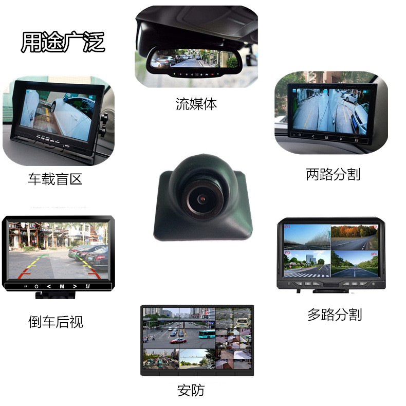 UFO full color blind spot camera blind spot auxiliary AHD streaming recorder camera Starlight night vision