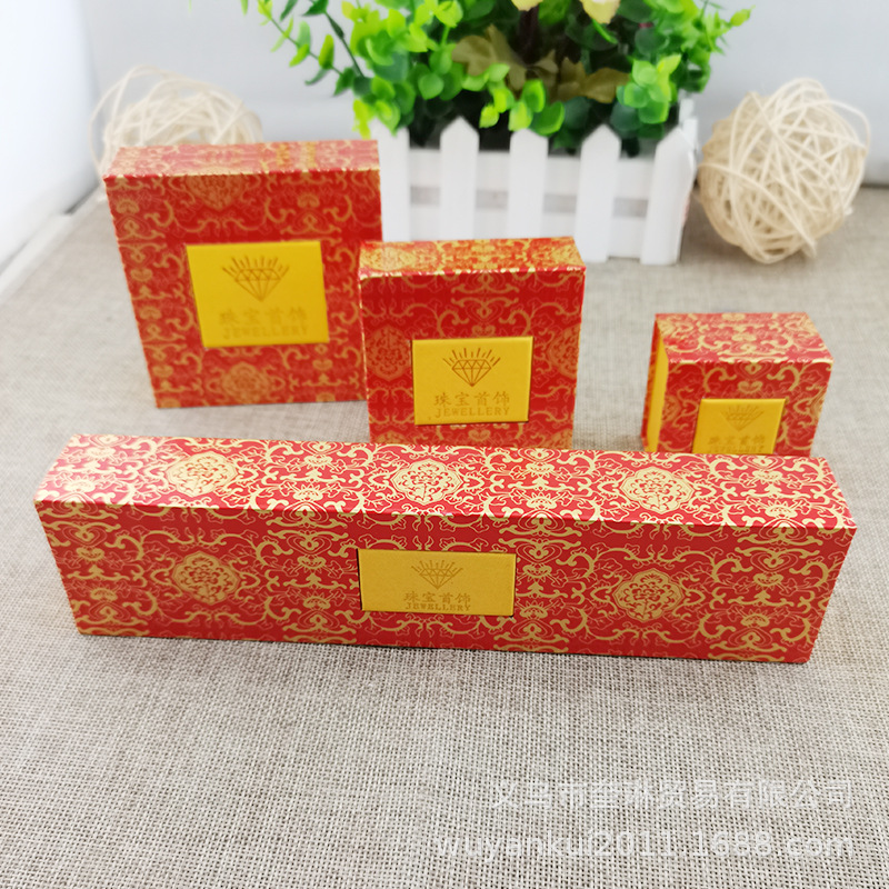 Оптовая коробка для ювелирных изделий, коробка для браслетов, колец, ожерелий, упаковка для подарков