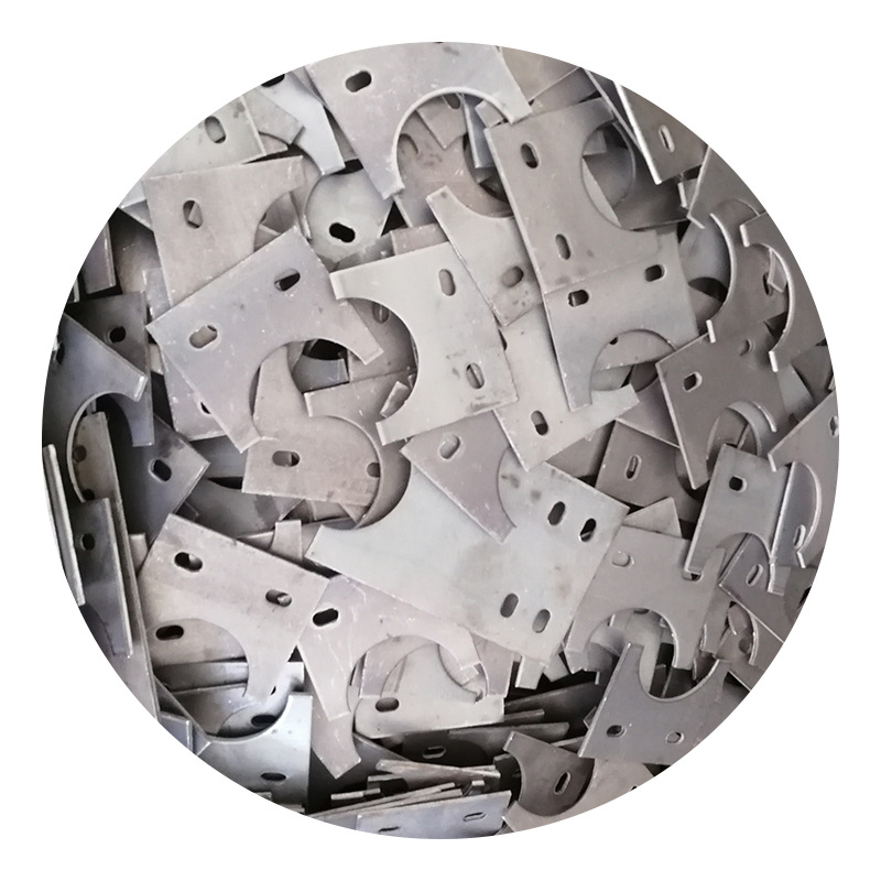 Hot-Dip Galvanized Welded Embedded Steel Plate Bridge Steel Structure Embedded Plate Special-Shaped Steel Plate Can Be Processed for Curtain Wall Embedded Parts