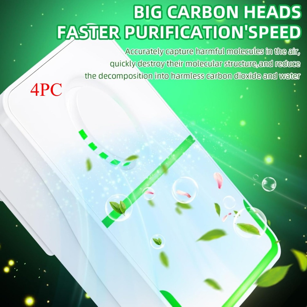 2025 New Cross-Border Compact Plug-In Ion Air Purifier Without Filter Silent Purifier