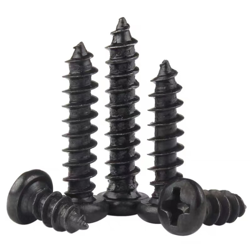 Pa Round Head Cross Recessed Screws Self-Tapping Digital Small Screws M2/M3/M4 Pan Head Self-Tapping Screws Durable