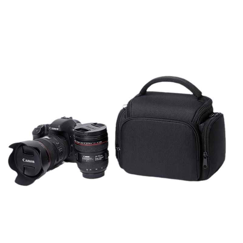 New Photography Micro Single Bag Single Camera Bag Single Shoulder Bag Storage Digital Bag Crossbody Single Bag Lightweight Waterproof Bag