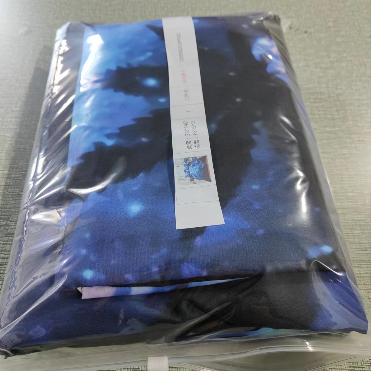 Cross-border bedding customized foreign trade 3d printing sanding bed three-piece pillowcase bed sheet quilt cover customized