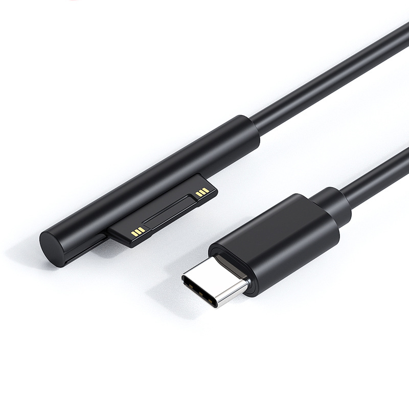 Suitable for Microsoft Surface Charging Cable Pd Fast Charging Adapter Cable Surface Pro789 Dedicated 65W Decoy Cable