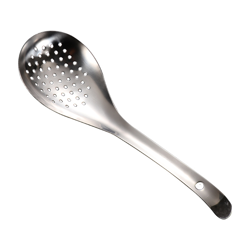 Stainless steel pepper colander household kitchen colander dumpling noodles colander draining fried colander