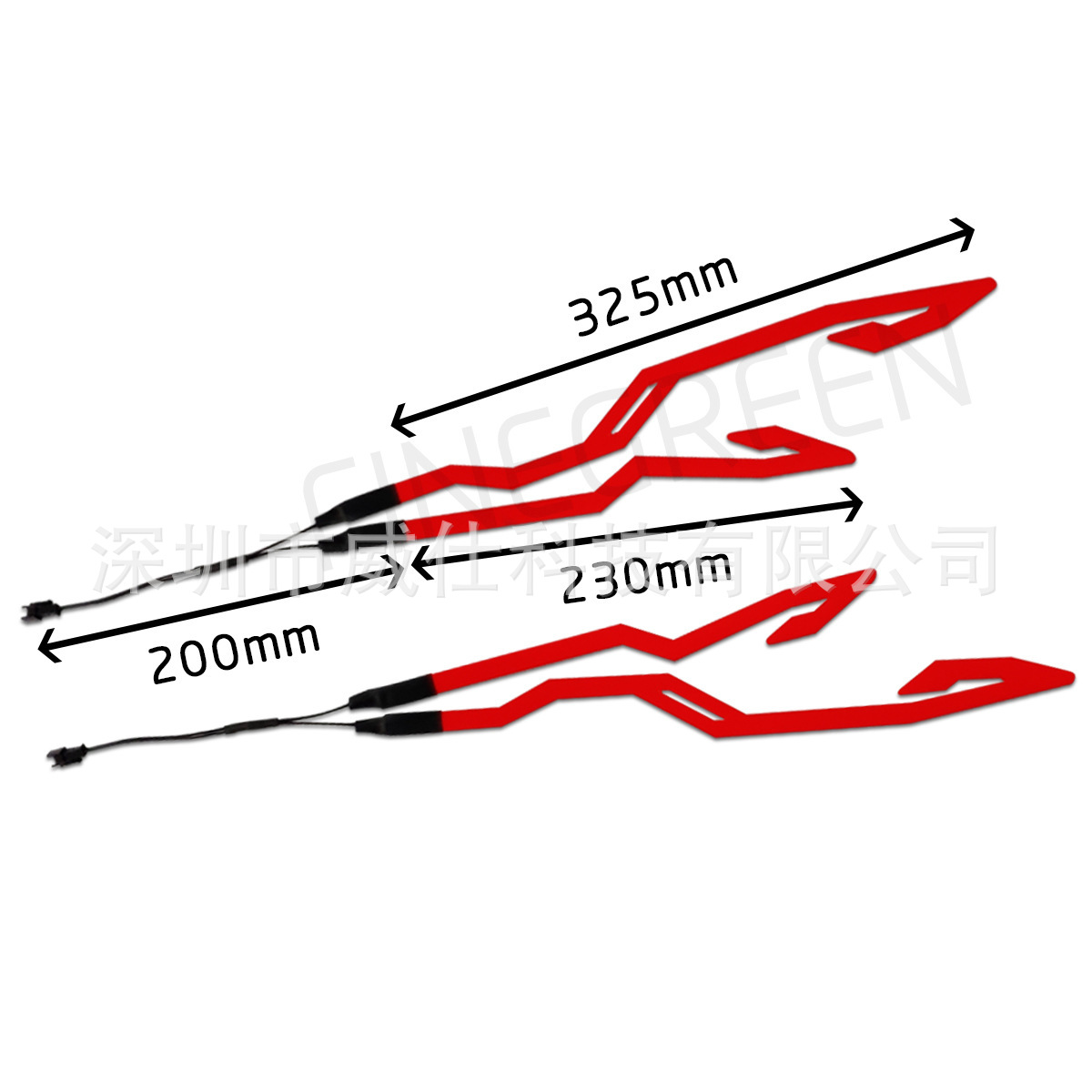 Cross-Border New el cold light sheet luminous helmet Strip motorcycle night riding helmet luminous strip luminous helmet light strip