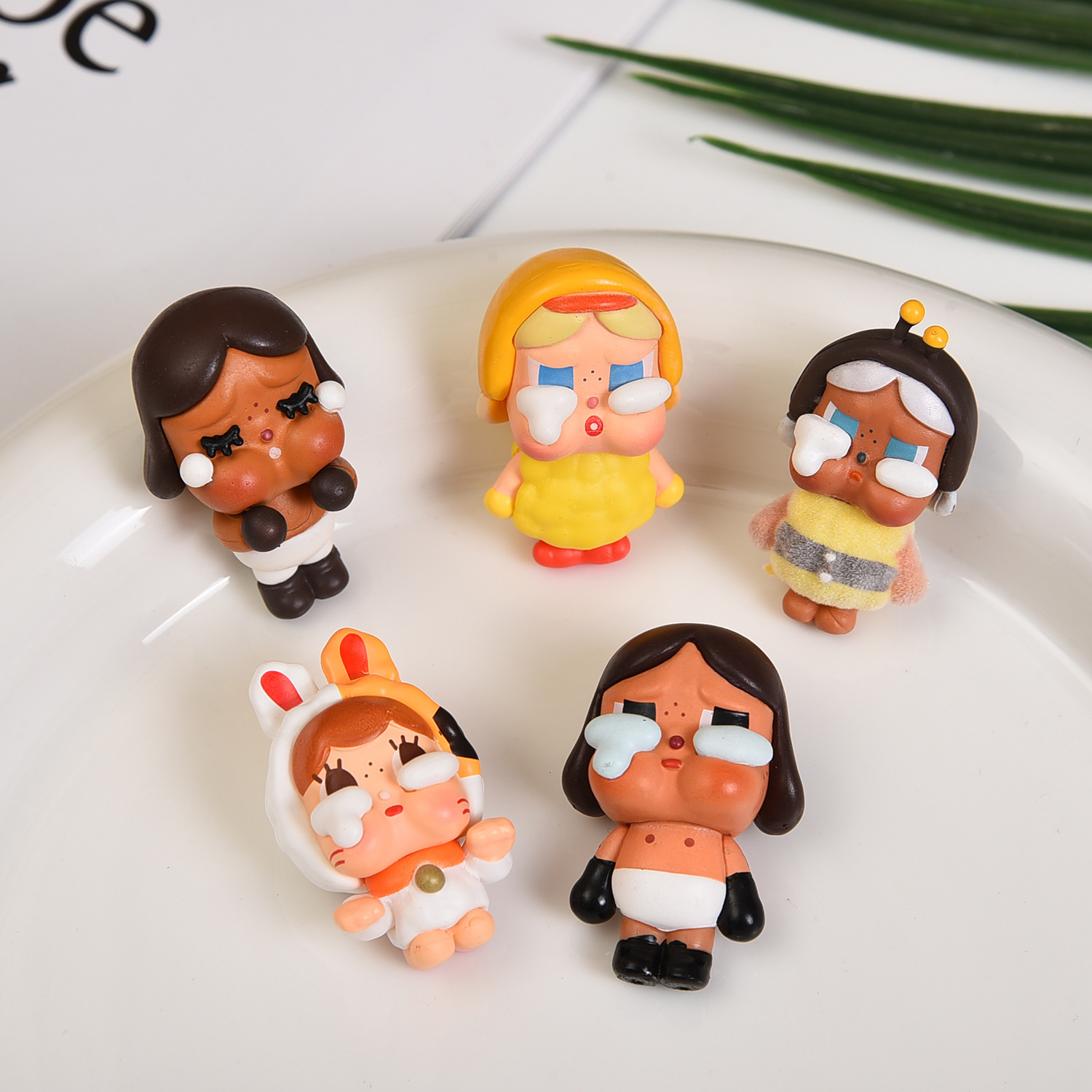 Standing Crying Baby Series Cute Modified Doll DIY Pendant Accessories Hand-Made Doll Modified Doll Blind Box Toy