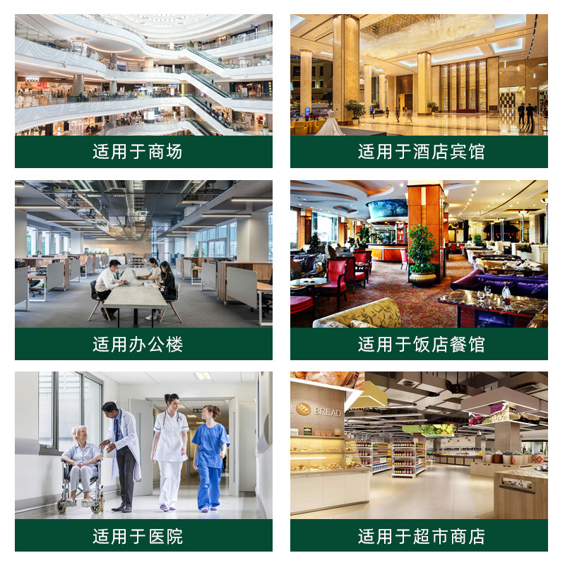 Fire Emergency Lighting Led Double-Headed Light Channel Power Outage Evacuation Safety Exit Fire Emergency Lighting