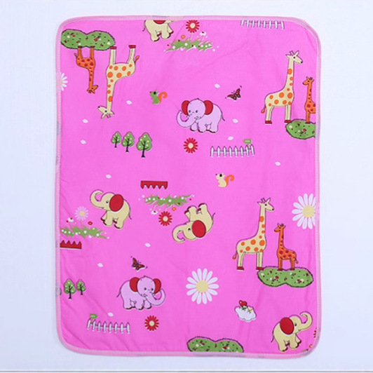 Directly Supplied from Foreign Trade Manufacturers, Children's Cartoon Cotton Diaper Pads, Baby Waterproof Breathable Washable Diapers