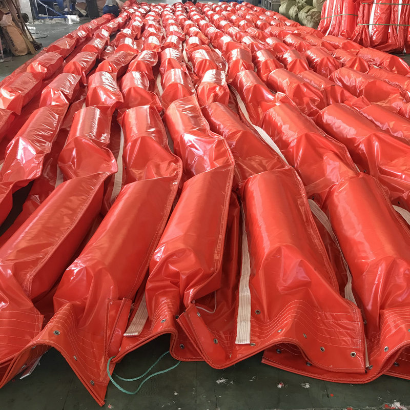 Manufacturer Wholesale Pvc Solid Float Type Oil Fence Column Oil Column with Anti-Fouling Screen Fence Control Assistant Wind Resistance