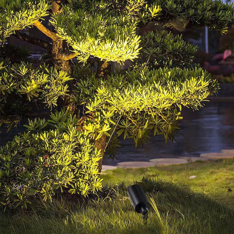 Outdoor spotlights led waterproof tree lamp tree lamp outdoor landscape lawn lamp floor insert lamp projection lamp insert lamp