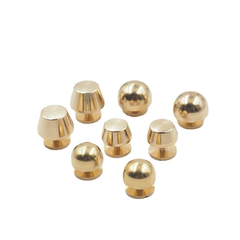Pure Copper-Coated Bottom Nails for Buckets, Round Nails, Mushroom Nails, Fixing Screws