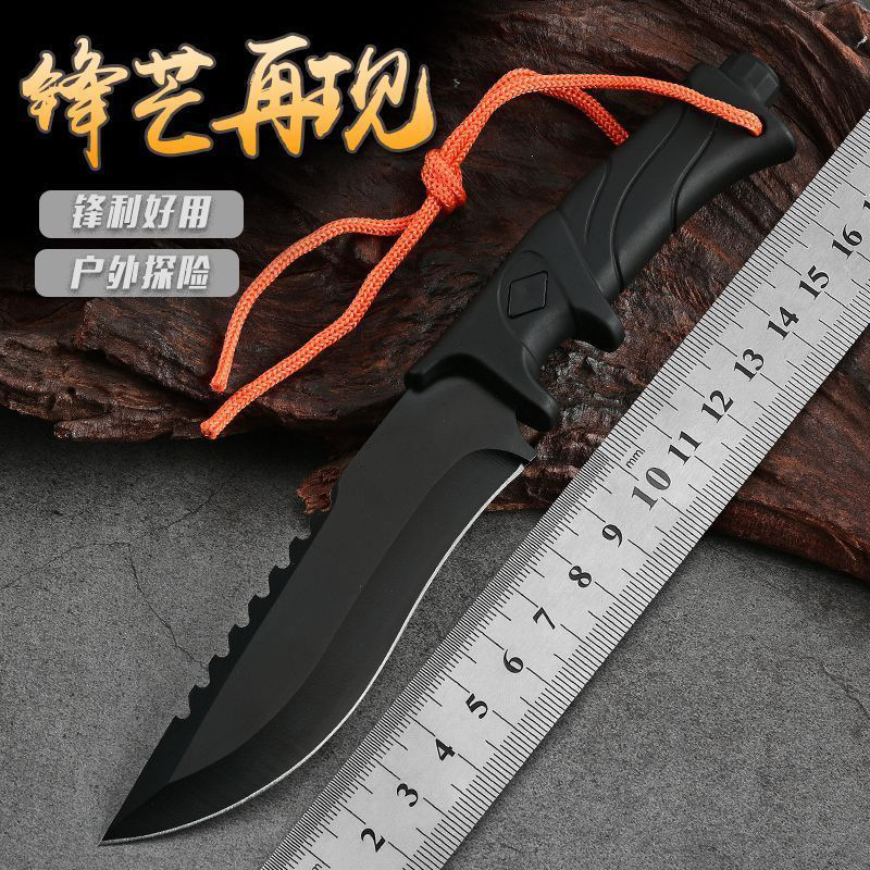 Нож с высокой твердостью, нож из нержавеющей стали, нож для фруктов, мини-нож для самообороны