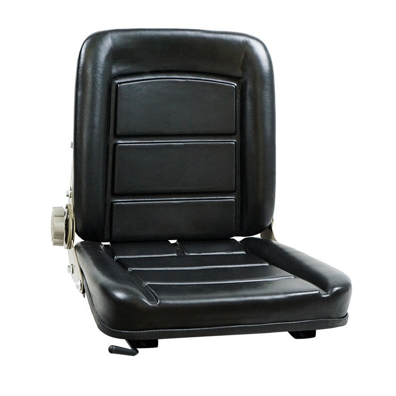 Black small seat 23*28 small forklift seat loader forklift seat excavator seat source manufacturer