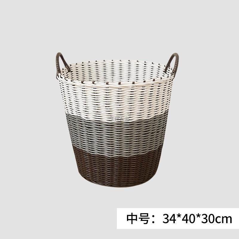 Calligraphy and Painting Storage Bucket, Paper, Books and Newspapers, Woven Handmade Storage Basket, Study Calligraphy and Painting Scroll Basket, Large Size