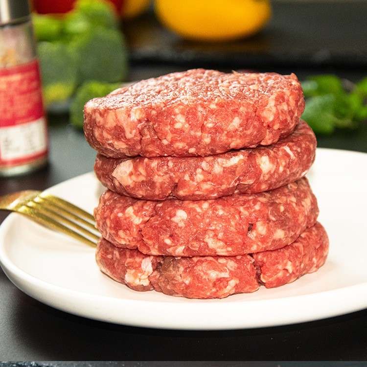Hand-Made Beef Patties, Hamburger Patties, Nutritious Breakfast, Semi-Finished Products, Pre-Made Dishes, Commercial Chain Burger Shops, Wholesale