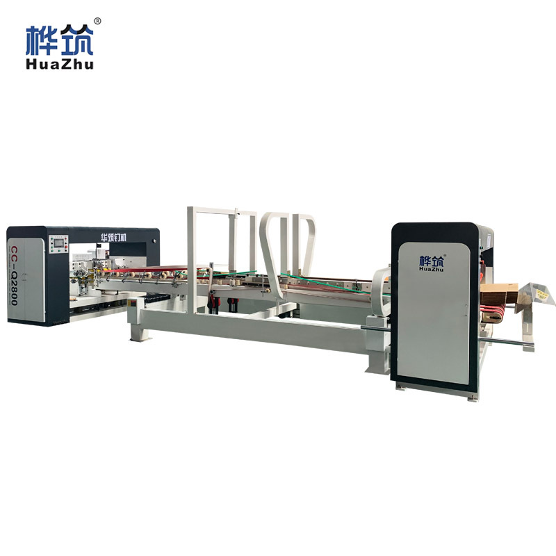 Customized High-Speed Nail Box Machine Carton Factory Fully Automatic Nail and Glue All-In-One Machine Semi-Finished Carton Box Forming Equipment