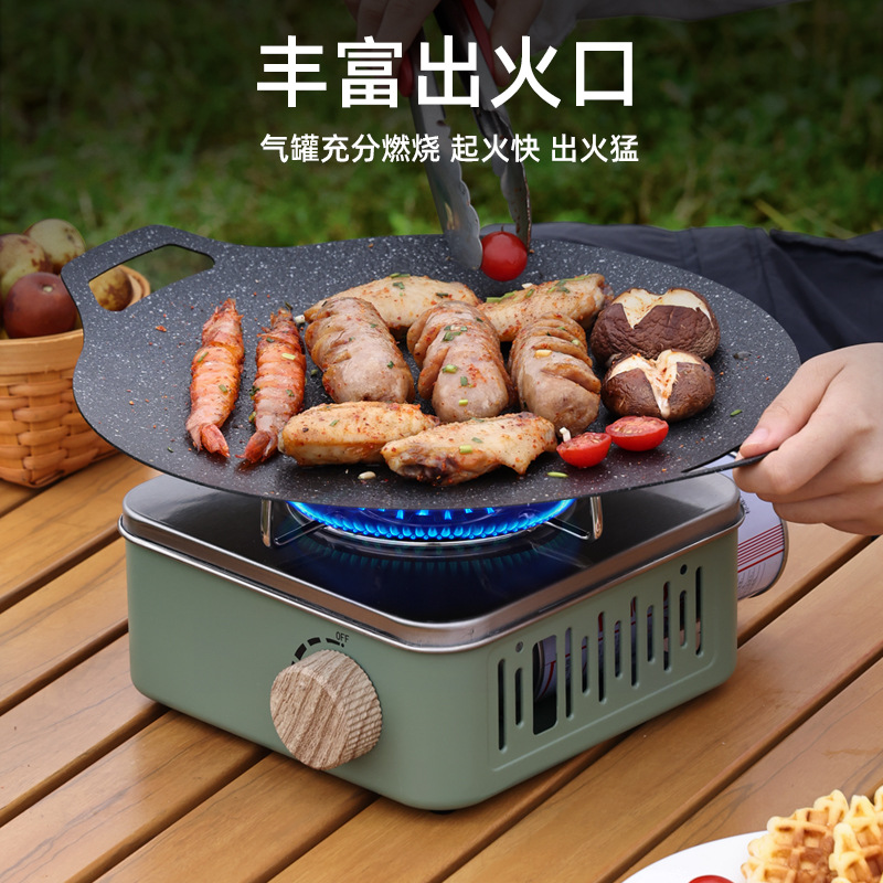 Outdoor Cassette Stove Camping Picnic Portable Outdoor Stove Cassette Gas Stove Fire Boiler Cassette Stove Wholesale