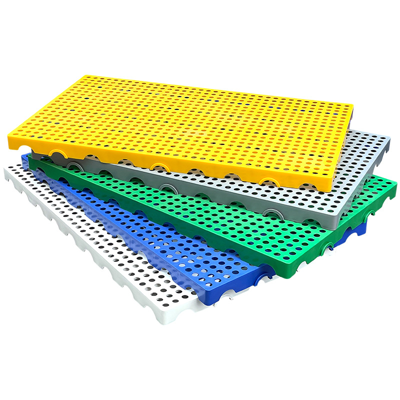 Thickened Moisture-proof Board Plastic Board Plastic Pallet Cold Storage Floor Board Logistics Board Warehouse Goods Moisture-proof Board