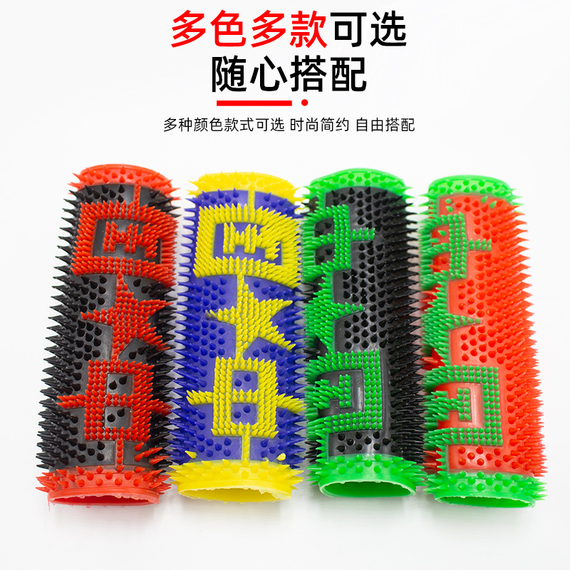 Electric Motorcycle Handlebar Cover Rubber Handle Four-Season Anti-Slip Brake Cover Throttle Clutch Handle Battery Car