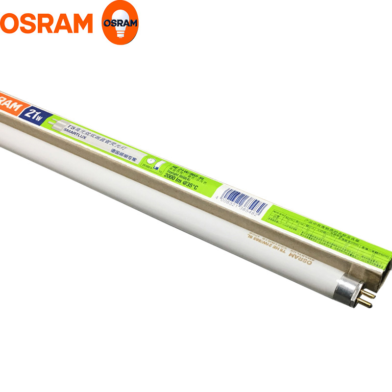 Osram Fluorescent Lamp T5 14W 21W 28W 35W/830/840/865 Three-Color Matching Ballast