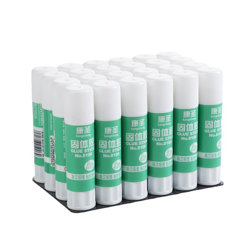 Factory direct supply student office glue stick high viscosity 9G glue stick children's handmade white high viscosity glue stick 9g