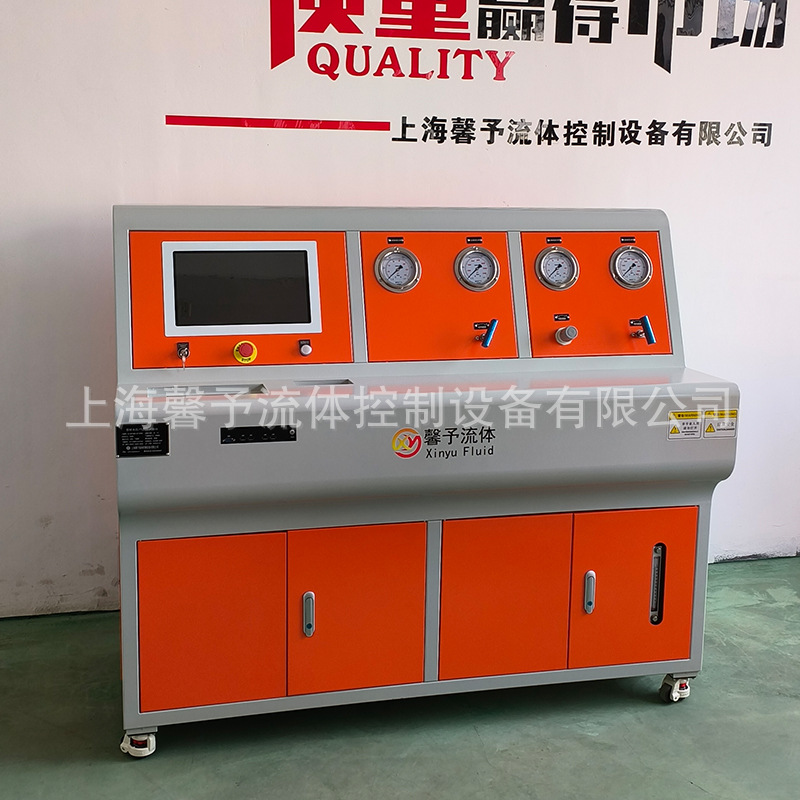 Pipe Water Pressure/Air Tightness Test Bench Pipe Pressure Blasting Test Bench Valve Air Tightness Tester