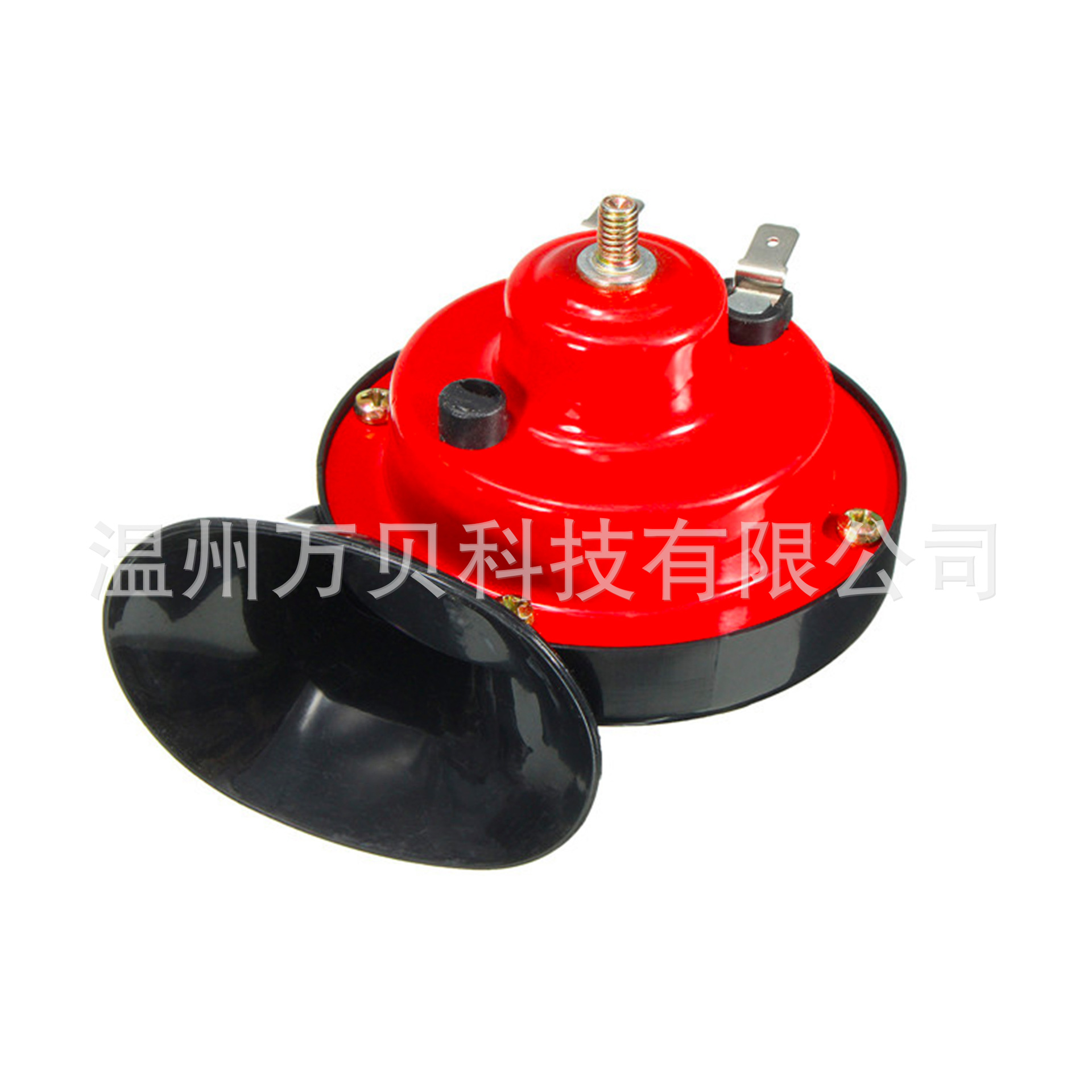 Car snail horn manufacturers wholesale motorcycle modified 12V high and low double tone whistle electric horn a pair of 12V