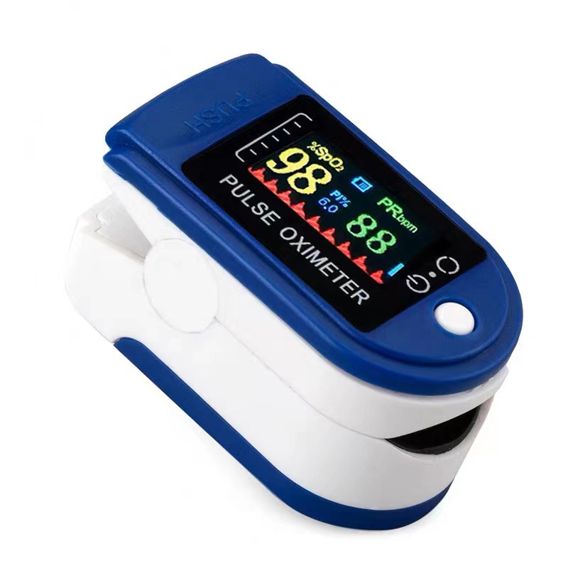 Cross-Border Finger Clip Pulse Oximeter Spot Blood Oxygen Monitoring Finger Clip Instrument Lk87.88.89 Pulse Home Oximeter