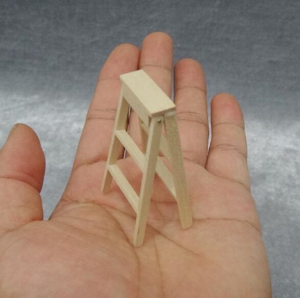 1:12 кукольный домик, симуляция, модель, простая маленькая лестница, мини аксессуары, садовое украшение