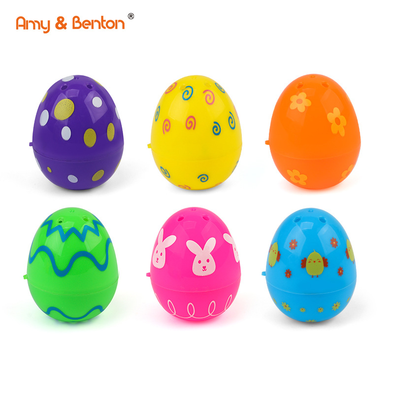 Easter Color Eggshell Professional Various Color Eggshell Candy Packaging Dinosaur Gashapon Toy